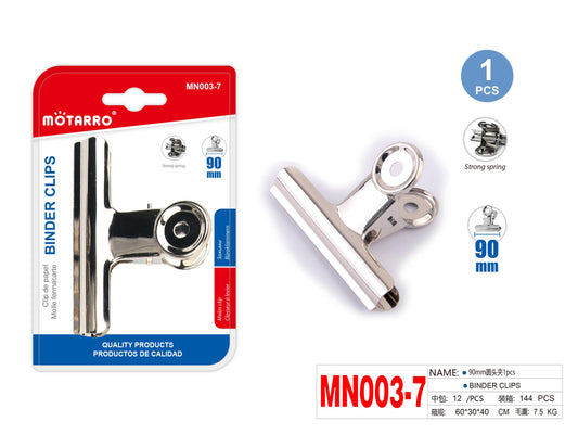 CLIP DE PAPEL 90mm 1pcs