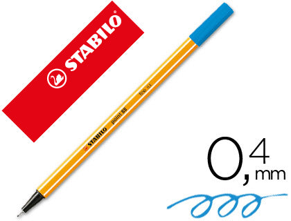 Rotulador Punta Fibra Stabilo Point-88 Azul Ultramar