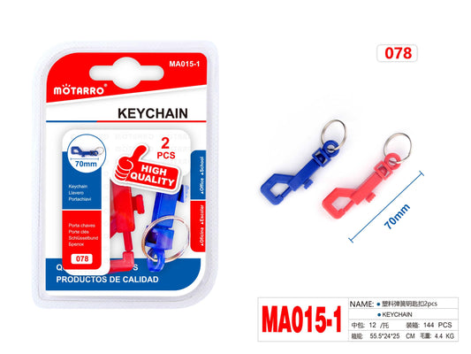 LLAVEROS 2pcs