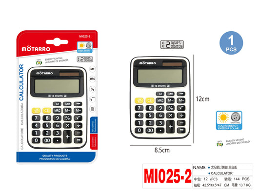 CALCURADORA 12 DIGITOS
