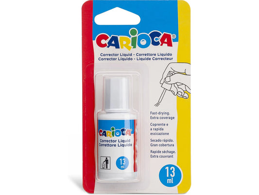 CORRECTOR PINCEL CARIOCA 13ML EN BLISTER