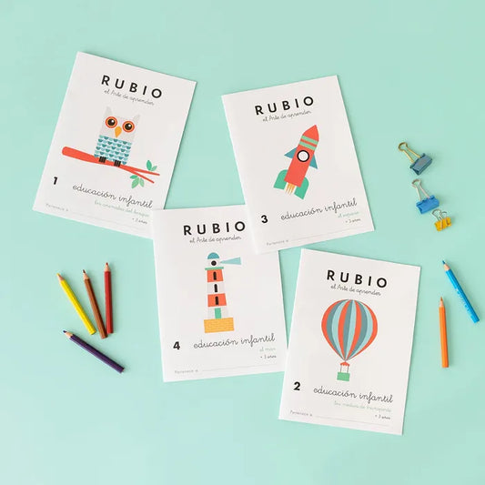 CUADERNO RUBIO EDUCACION INFANTIL N.1