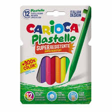 Plasticeras Resistentes Plastello - 12 Uds CERAS CARIOCA