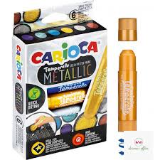 CARIOCA Temperello Metallic Caja 6uds.