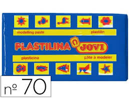 PLASTILINA JOVI PEQ 50G AZUL OSCURO