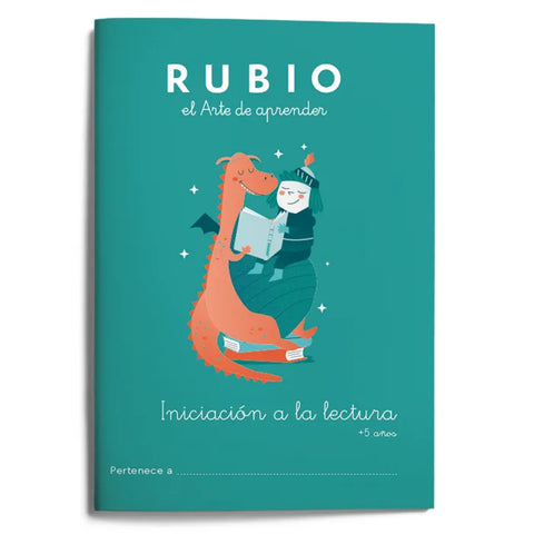 CUADERNO RUBIO INICIACION A LA LECTURA 5 AÑOS