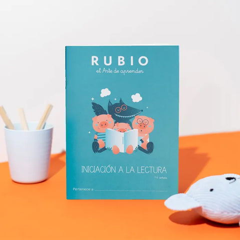 CUADERNO RUBIO INICIACION A LA LECTURA 4 AÑOS