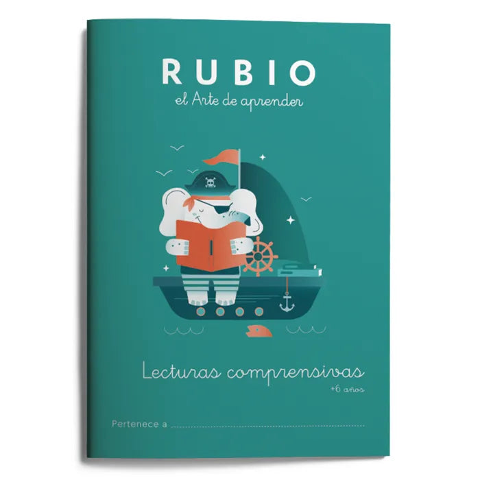 CUADERNO RUBIO LECTURAS COMPRENSIVAS 6 AÑOS