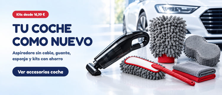 Tu coche como nuevo - accesorios de limpieza