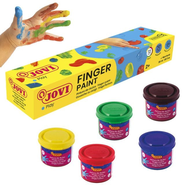 Tempera jovi 35 ml 5 colores surtidos