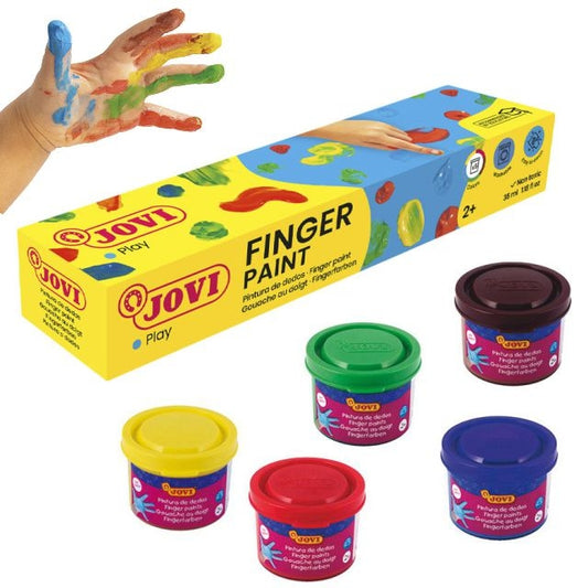 Tempera jovi 35 ml 5 colores surtidos
