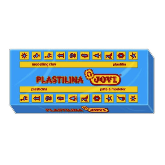 PLASTILINA JOVI MEDIANA 150G AZUL CLA