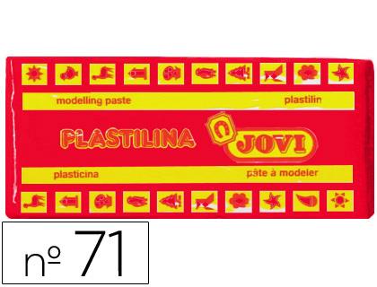 PLASTILINA JOVI MEDIANA 150G ROJA