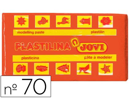 PLASTILINA JOVI PEQ 50G NARANJA